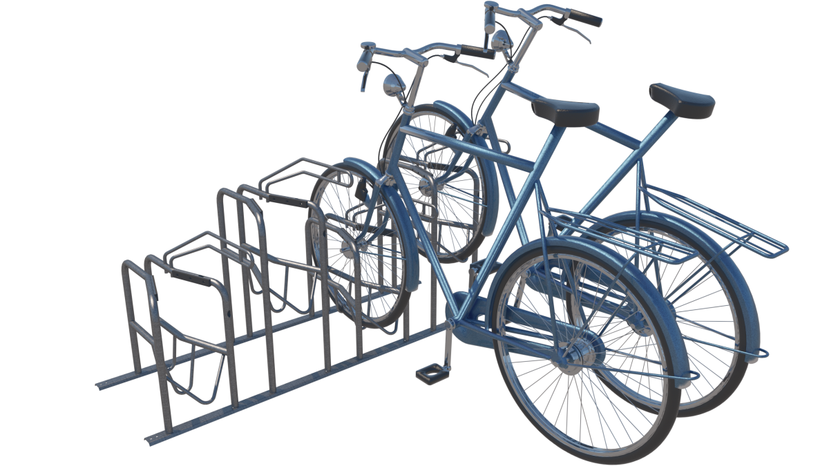 Fietsenrek voor alle type fietsen